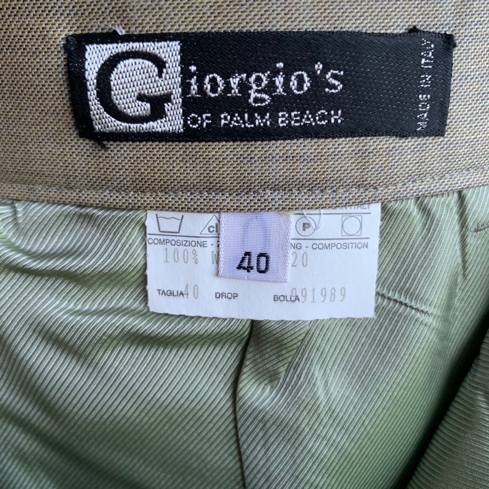 Giorgio’s of Palm Beach Wool Dress Pants - Picture 5 of 5